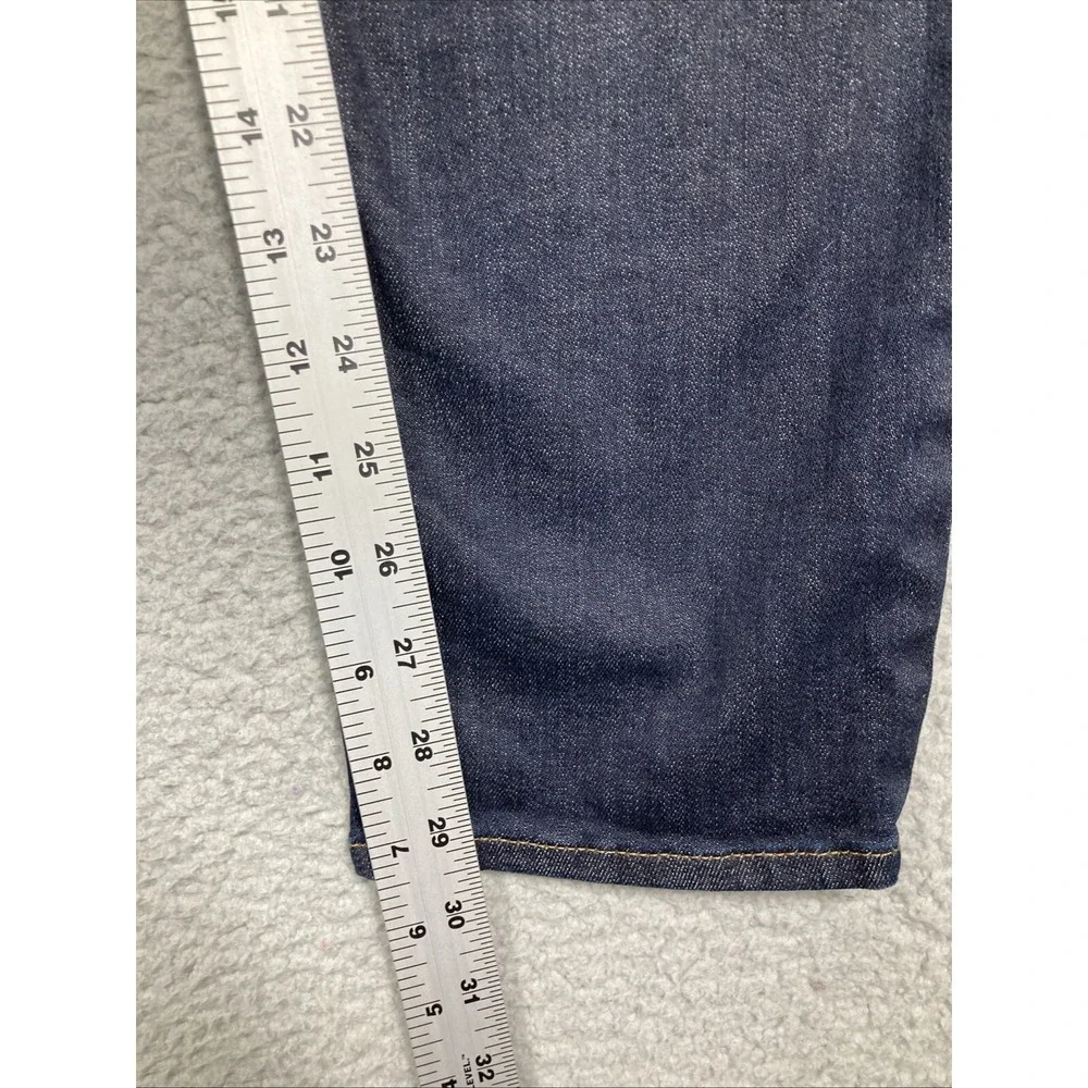 Madewell Jeans‎ Women's 32* Blue Mid Rise Tapered Stretch American Comfort Denim